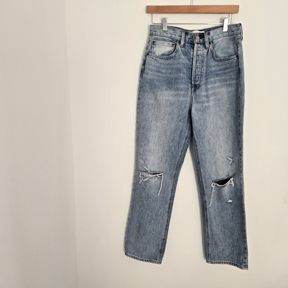 Denim Forum Joni High Rise Loose Jeans - Picture 1 of 7